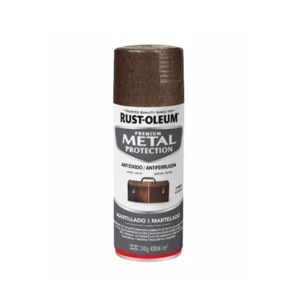 Metal Protection Anticorrosivo Marron Martillado